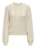 ONLY Sweter w kolorze kremowym