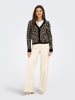 ONLY Vest lichtbruin/zwart