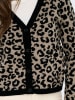 ONLY Vest lichtbruin/zwart
