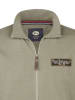 Petrol Sweatvest olijfgroen