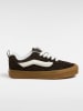 Vans Skórzane sneakersy "Knu Skool" w kolorze czarnym