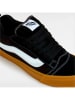 Vans Skórzane sneakersy "Knu Skool" w kolorze czarnym