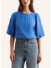 Seidensticker Linnen blouse blauw