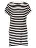 Juvia Kleid in Weiß/ Dunkelblau