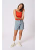Kaffe Jeans-Shorts in Hellblau
