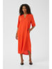 Kaffe Kleid in Orange