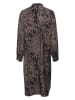 Kaffe Kleid in Braun