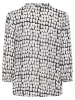 Kaffe Bluse in Schwarz/ Creme