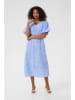 Kaffe Kleid in Hellblau