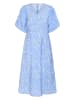 Kaffe Kleid in Hellblau
