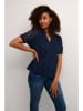Kaffe Bluse in Dunkelblau