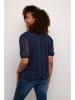 Kaffe Bluse in Dunkelblau