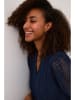 Kaffe Bluse in Dunkelblau