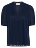 Kaffe Bluse in Dunkelblau