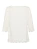 Cream Bluse in Creme