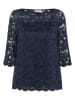 Kaffe Bluse in Dunkelblau