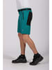 Maul Sport Bermudy trekkingowe "Doldenhorn XT" w kolorze morsko-czarnym