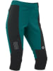 Maul Sport Trekkingcaprihose "Simssee" in Petrol/ Anthrazit