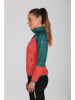 Maul Sport Fleecejacke "Riedlerspitz II" in Petrol/ Koralle