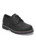 Birkenstock Leren veterschoenen "Highwood" zwart - wijdte S