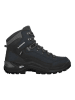 LOWA Skórzane buty trekkingowe "Renegade GTX Mid" w kolorze czarnym