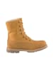 Timberland Skórzane botki zimowe "Authentics Teddy" w kolorze jasnobrązowym