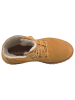 Timberland Skórzane botki zimowe "Authentics Teddy" w kolorze jasnobrązowym