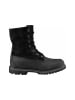 Timberland Leren winterlaarzen "Authentics Teddy" zwart/grijs