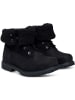 Timberland Leren winterlaarzen "Authentics Teddy" zwart/grijs