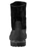 Timberland Leder-Winterstiefel "Authentics Teddy" in Schwarz/ Grau