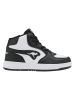 Kangaroos Sneakers "Deck" in Schwarz/ Weiß