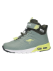 Kangaroos Sneakers "KX-Molbo Mid EV" in Grau/ Gelb