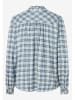 More & More Blouse blauw/wit