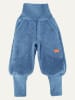 LiVi Woll-Streetjogger "Jeans meliert" in Blau