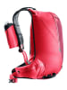 Deuter Plecak narciarski "Updays 20" w kolorze czerwonym - 28 x 49 x 19 cm