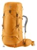 Deuter Plecak trekkingowy "Aircontact Lite" w kolorze żółtym - 30 x 76 x 27 cm