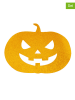 CHAKS 4-delige set: placemats "Pumpkin" oranje - (L)37 x (B)40,3 cm