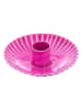 Overbeck and Friends Kerzenhalter "Nelly" in Pink - (H)3 x Ø 9,5 cm