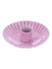 Overbeck and Friends Kerzenhalter "Nelly" in Lila - (H)3 x Ø 9,5 cm