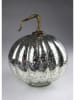 AM Design Dekofigur "Kürbis" in Silber - (H)20 x  Ø 24 cm