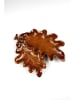 AM Design Decoschaal "Bladeren" bruin - (B)23 cm