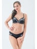 Valea Biustonosz push-up "Lucrezia" w kolorze czarnym