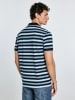 BIG STAR Poloshirt "Seulir" in Hellblau/ Dunkelblau