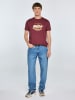 BIG STAR Shirt "Briss" in Bordeaux