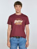 BIG STAR Shirt "Briss" in Bordeaux