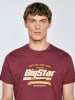 BIG STAR Shirt "Briss" in Bordeaux