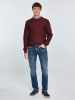 BIG STAR Sweter "Carlo" w kolorze bordowym