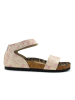 Calceo Sandalen in Beige/ Rosa