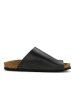 Calceo Zehentrenner in Schwarz/ Creme