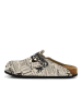 Calceo Clogs beige/zwart